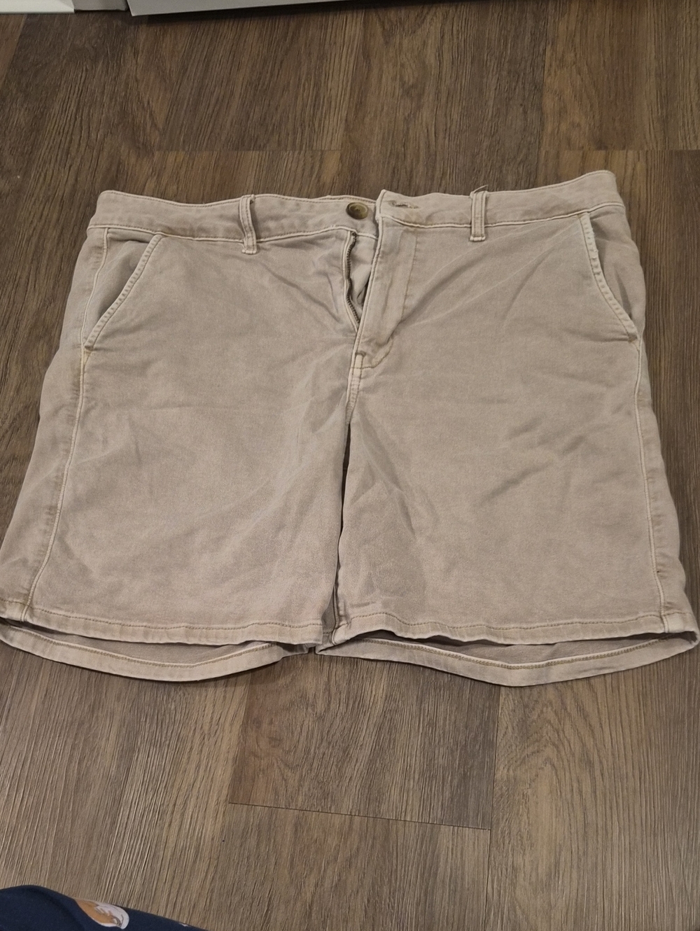American Eagle Outfitters Beige/Tan Cotton Chino Shorts